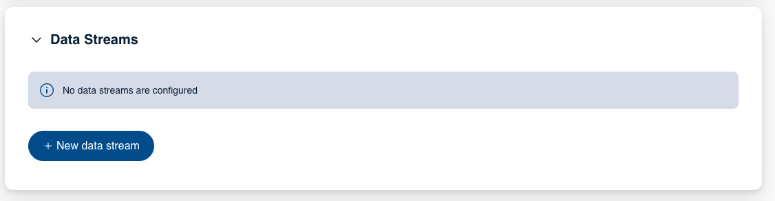 Vue d’ensemble des intégrations Data Streamer actuelles.